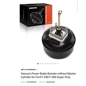 Vacuum Power Brake Booster for Ford F-250 F-350 Super Duty 1999-2005 Gas Engine